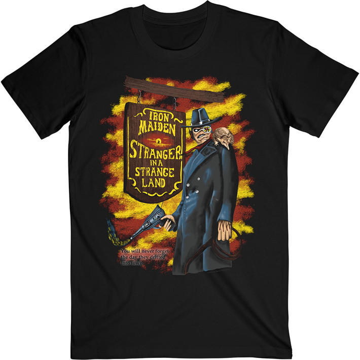 Iron Maiden 'Stranger In A Strange Land' (Black) T-Shirt