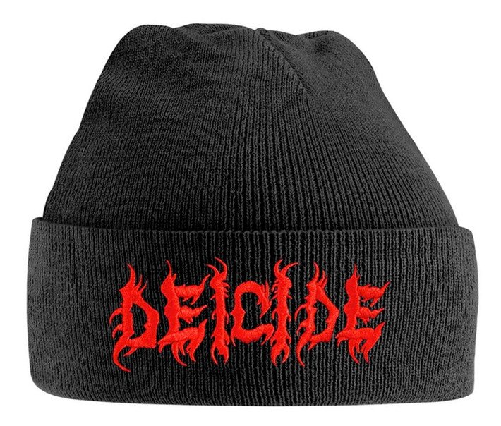 Deicide 'Logo' (Black) Cuffed Beanie Hat