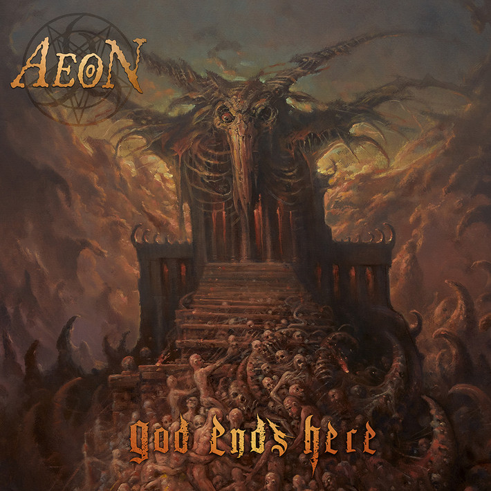 PRE-ORDER - Aeon 'God Ends Here' Jewel Case CD - RELEASE DATE 15th October 2021
