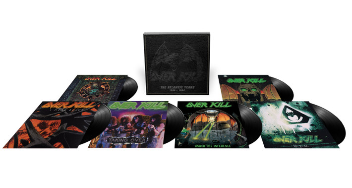 Overkill 'The Atlantic Years: 1986-1994 Remastered' - 6LP Vinyl
