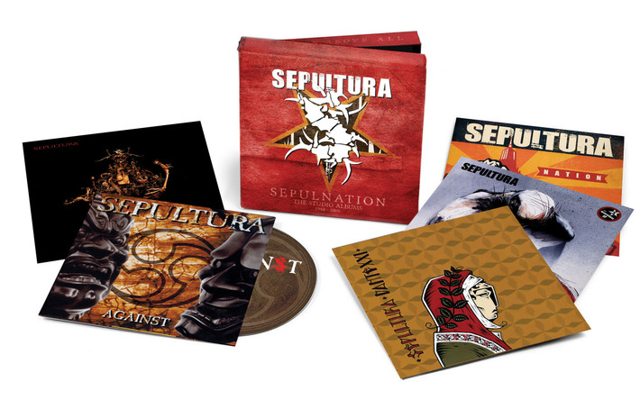 PRE-ORDER - Sepultura 'Sepulnation - The Studio Albums 1998-2009 Remastered' 5CD Clamshell Box Set - RELEASE DATE 22nd October 2021