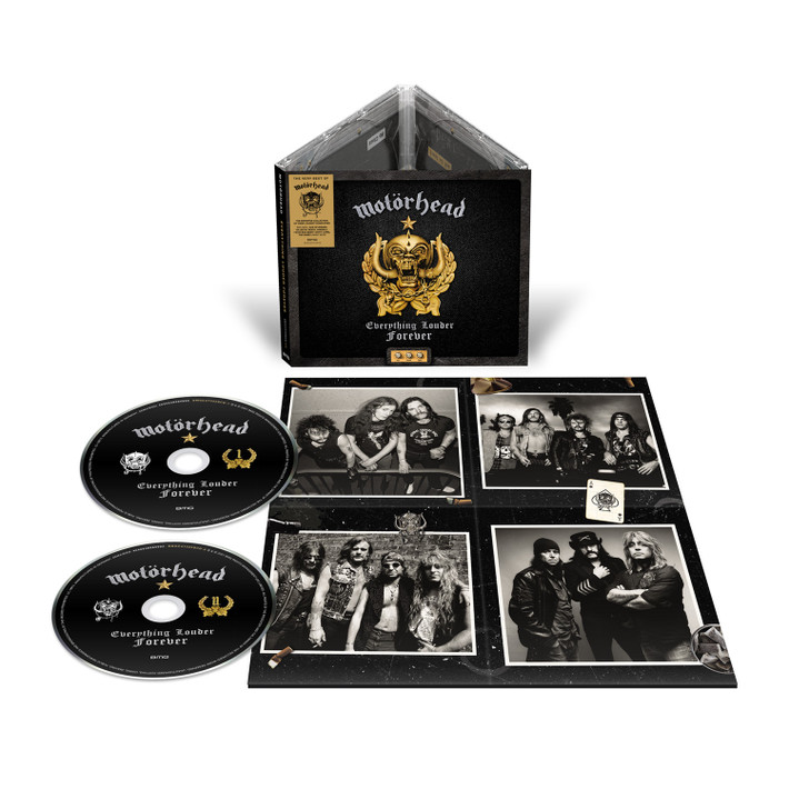 PRE-ORDER - Motorhead 'Everything Louder Forever - The Very Best Of' Gatefold 2CD Digipack - RELEASE DATE 29th October 2021