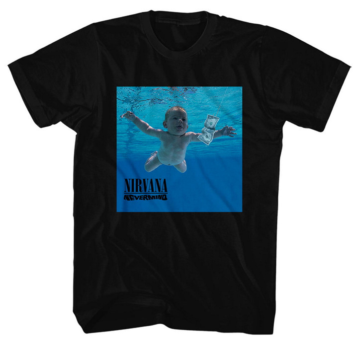 Nirvana 'Nevermind Album' (Black) T-Shirt