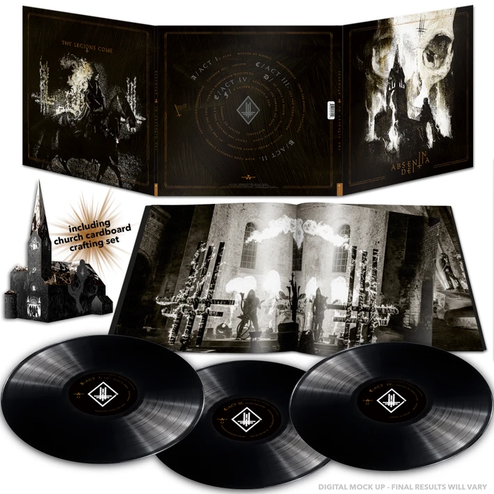 PRE-ORDER - Behemoth 'In Absentia Dei' Limited Edition 3LP Vinyl - RELEASE DATE 17th December 2021