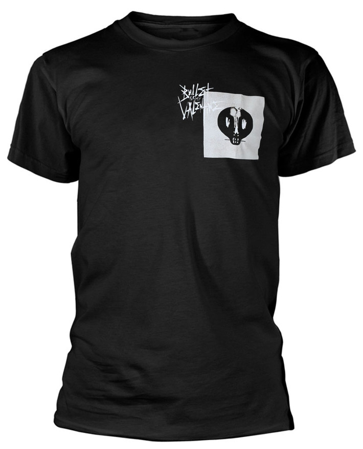 Bullet For My Valentine 'Album Cropped & Logo' (Black) T-Shirt