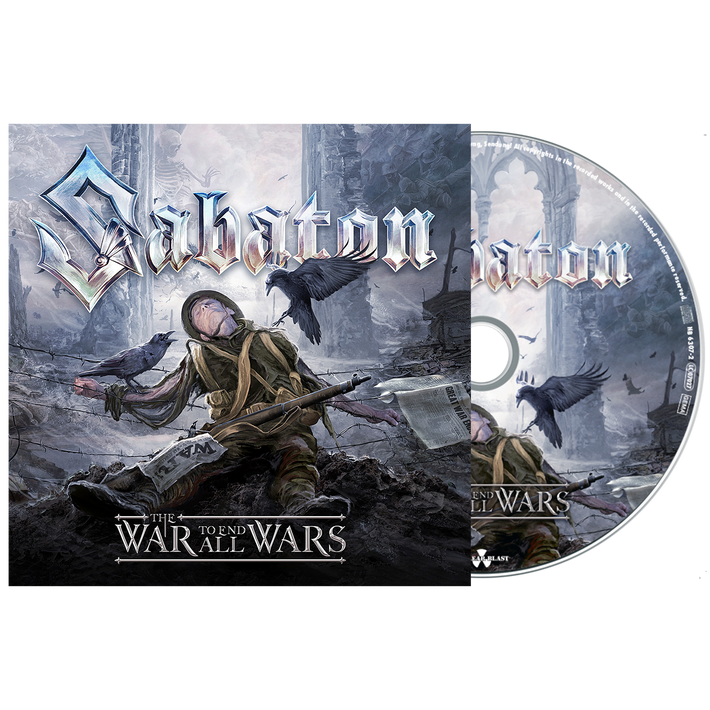 PRE-ORDER - Sabaton 'The War To End All Wars' Jewel Case CD - RELEASE DATE 4th March 2022