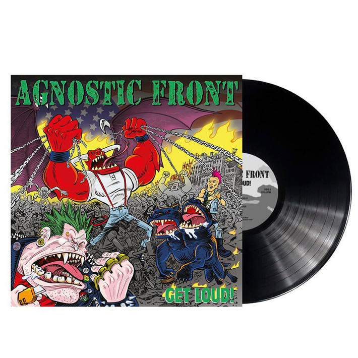 Agnostic Front 'Get Loud!' LP Black Vinyl