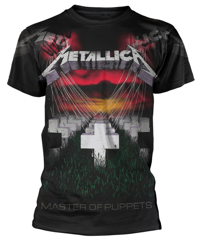 Metallica 'Puppets Faded' (Black) T-Shirt