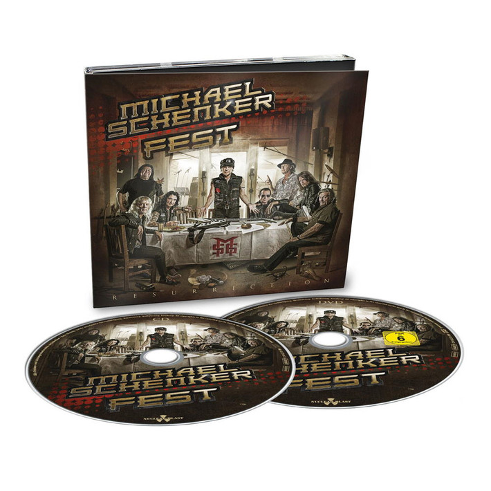 Michael Schenker Fest 'Resurrection' CD Digipak + DVD