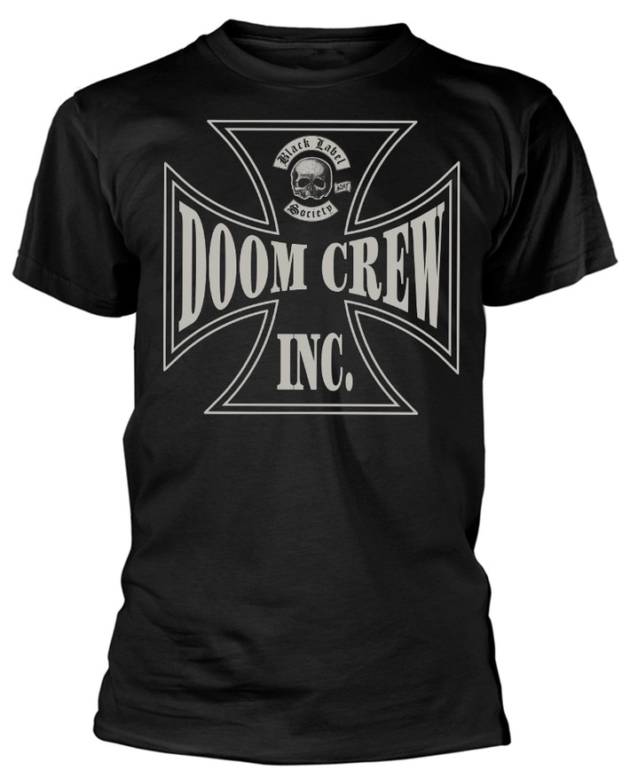 Black Label Society 'Doom Crew' (Black) T-Shirt