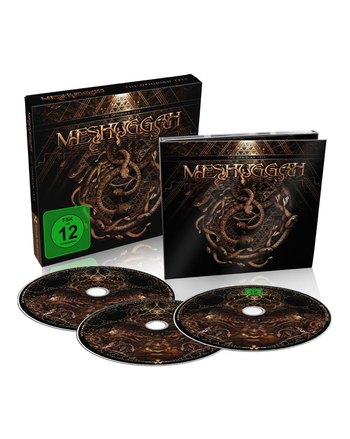 Meshuggah 'The Ophidian Trek' 2CD Digipack + DVD