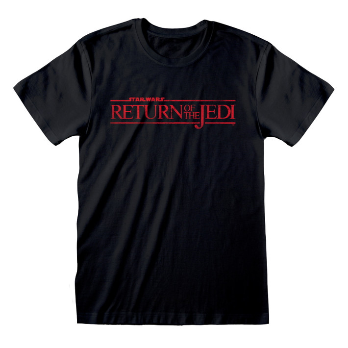 Star Wars 'Return Of The Jedi Logo' (Black) T-Shirt