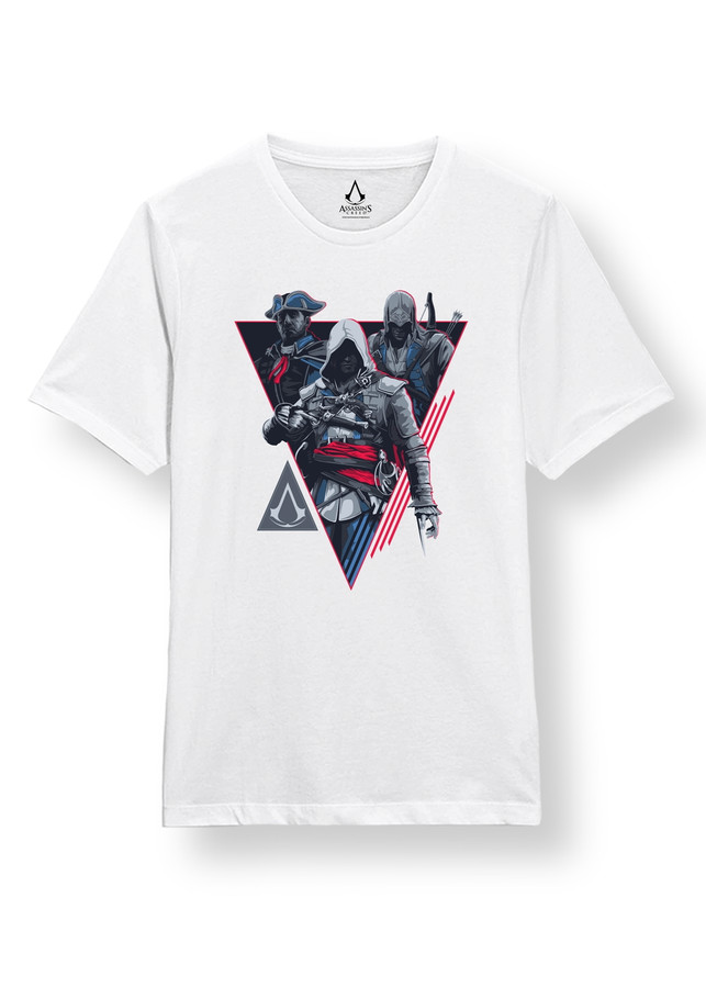 Assassin's Creed 'Linear' (White) T-Shirt