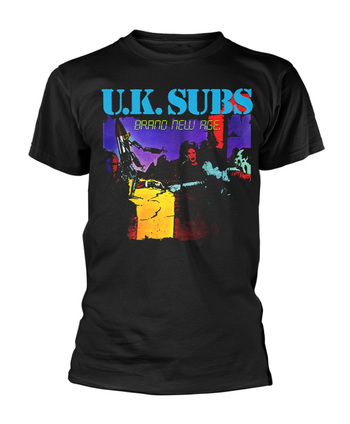 UK Subs 'Brand New Age' (Black) T-Shirt