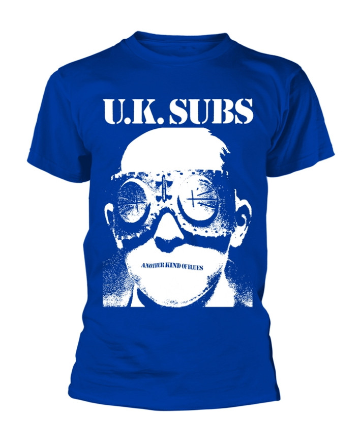 UK Subs 'Another Kind Of Blues' (Blue) T-Shirt