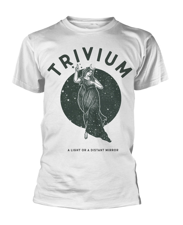 Trivium 'Moon Goddess' (White) T-Shirt