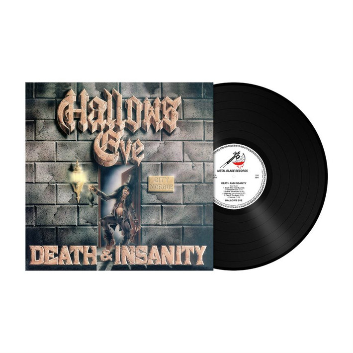 Hallows Eve - 'Death and Insanity' LP 180g Black Vinyl