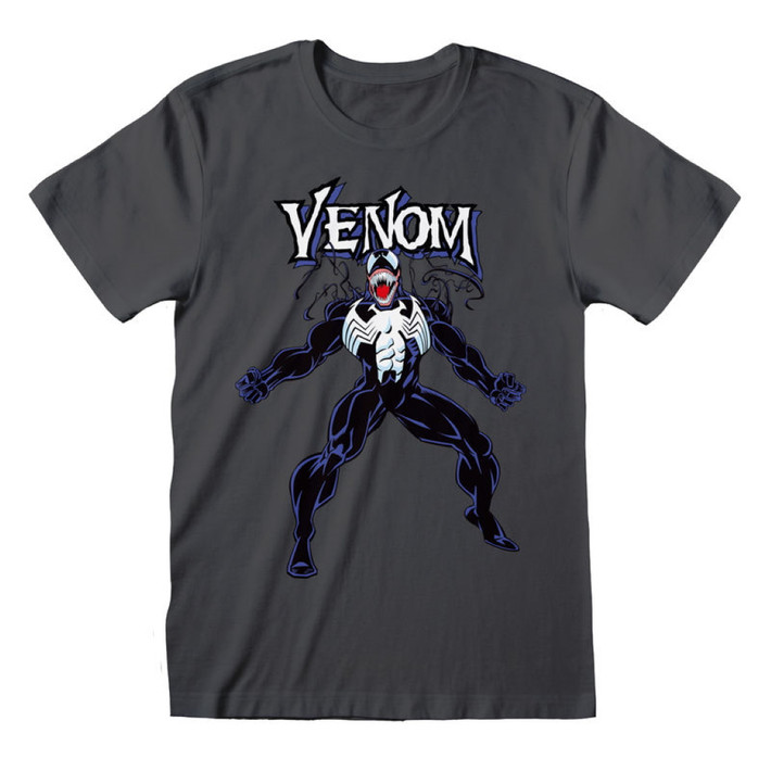 Marvel Venom 'Spotlight' (Grey) T-Shirt