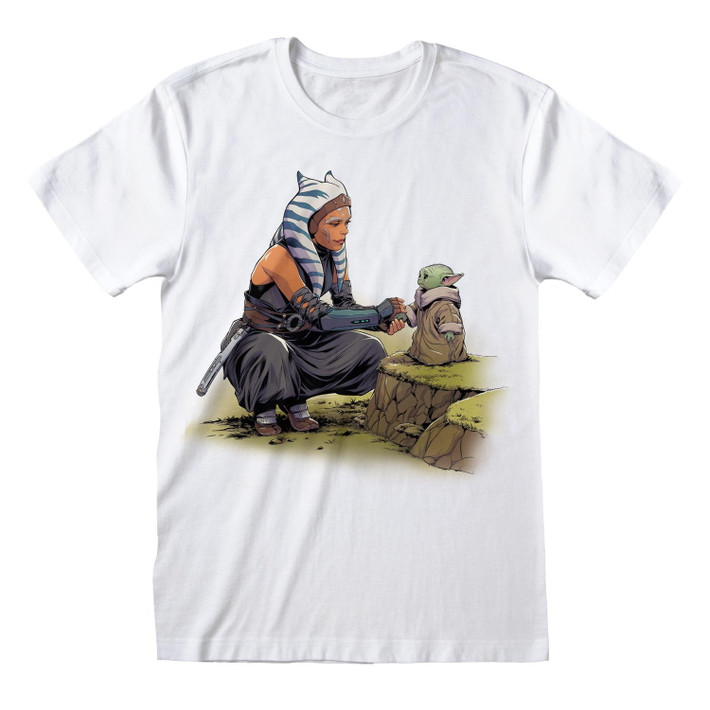 Star Wars - The Mandalorian 'Ahsoka Grogu' (White) T-Shirt