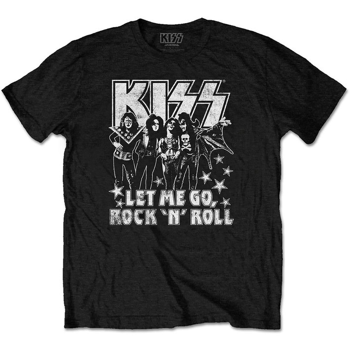 KISS 'Let Me Go' (Black) T-Shirt