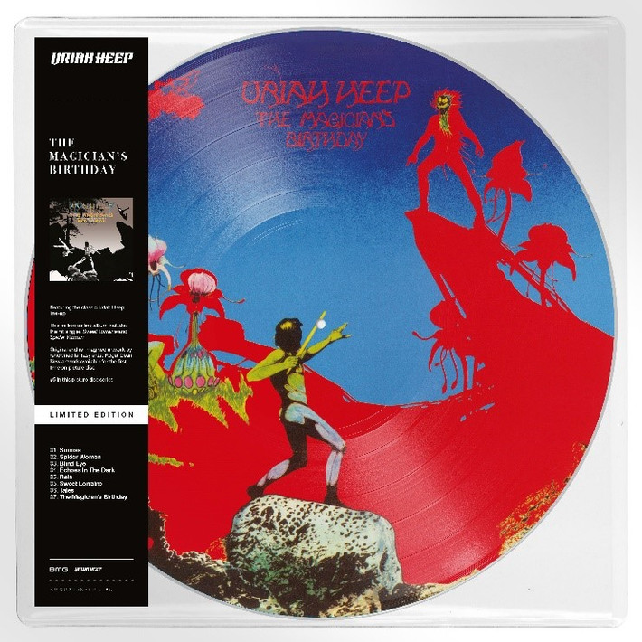 Uriah Heep 'The Magician's Birthday' LP Picture Disc Vinyl