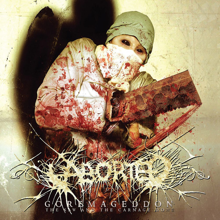 Aborted 'Goremageddon - The Saw and the Carnage Done' LP Transparent Red Vinyl