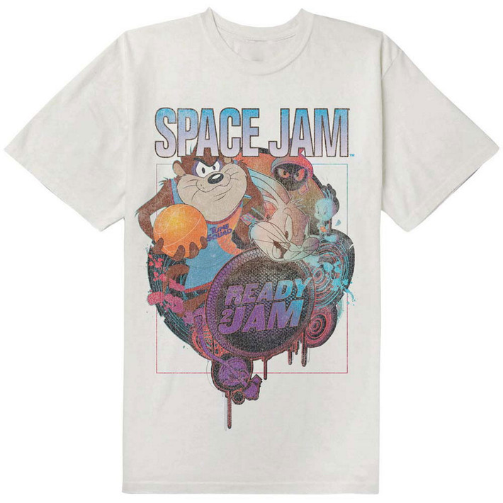 Space Jam 'Ready 2 Jam' (White) T-Shirt