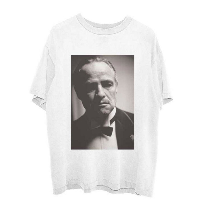 The Godfather 'Brando B&W' (White) T-Shirt