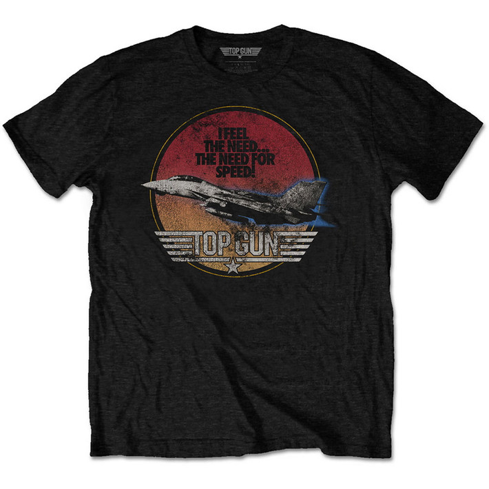 Top Gun 'Speed Fighter' (Black) T-Shirt
