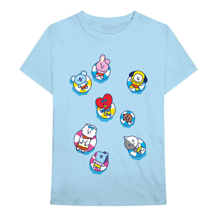 BT21 'Bon Voyage' (Blue) T-Shirt