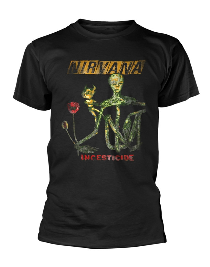 Nirvana 'Reformant Incesticide' (Black) T-Shirt