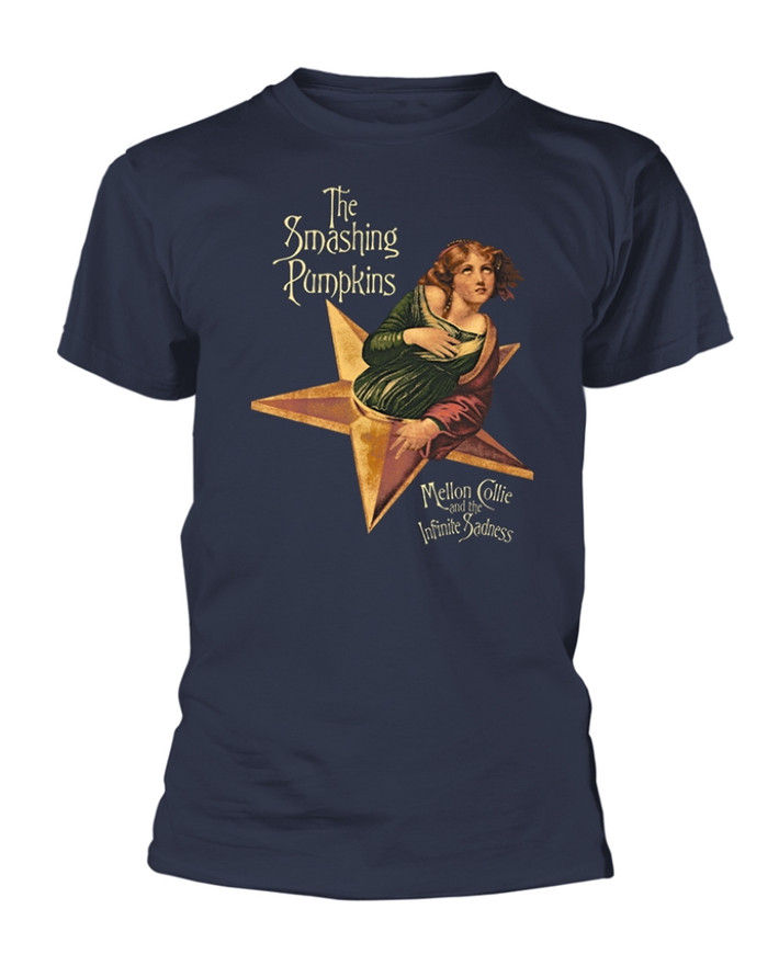 The Smashing Pumpkins 'Mellon Collie Album' (Blue) T-Shirt