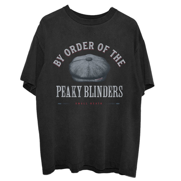 Peaky Blinders 'Flat Cap' (Black) T-Shirt