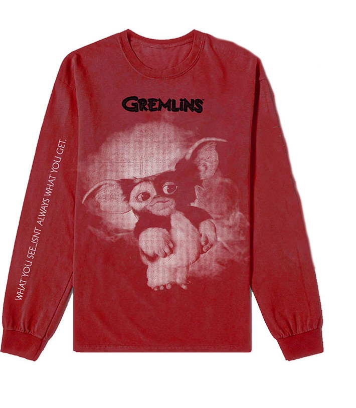 Gremlins 'Graphic' (Red) Long Sleeve Shirt