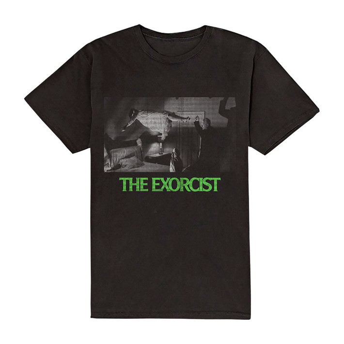 The Exorcist 'Graphic Logo' (Black) T-Shirt