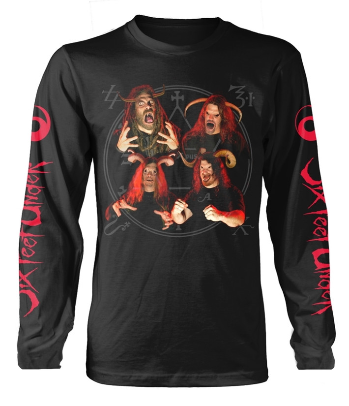 Six Feet Under 'Zombie' (Black) Long Sleeve Shirt