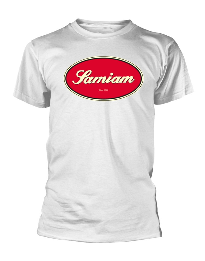 Samiam 'Oval Logo' (White) T-Shirt