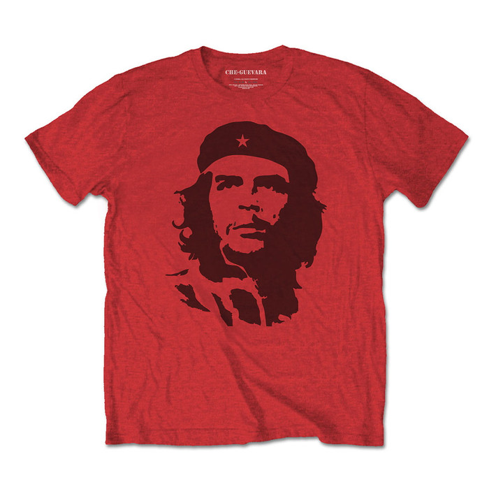 Che Guevara 'Face' (Red) T-Shirt
