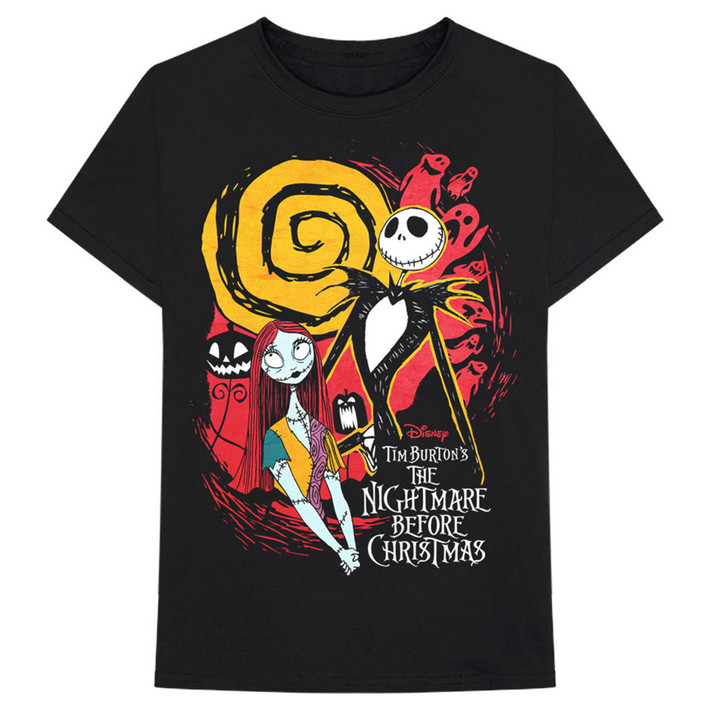The Nightmare Before Christmas 'Ghosts' (Black) T-Shirt