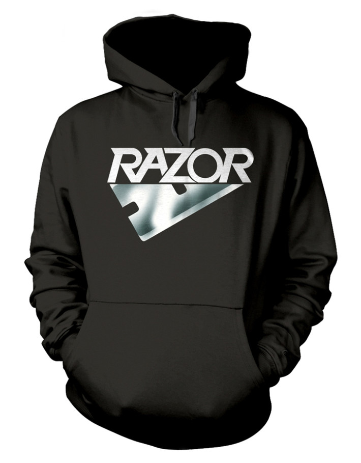 Razor 'Logo' (Black) Pull Over Hoodie