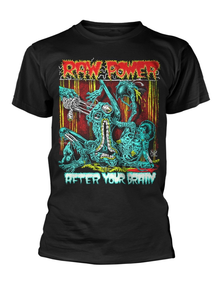 Raw Power 'After Your Brain' (Black) T-Shirt