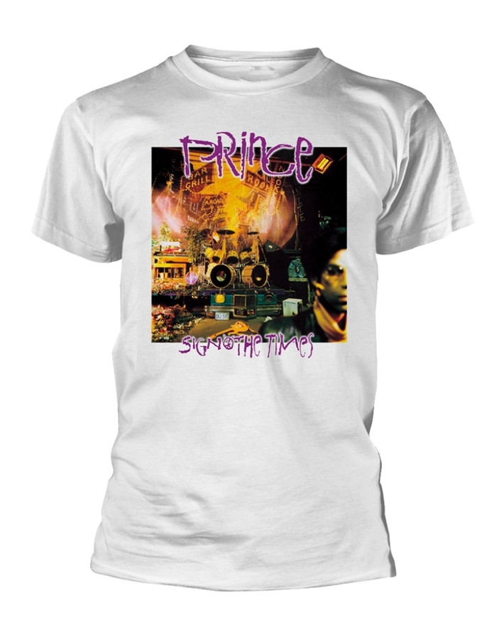 Prince 'Sign O' The Times' (White) T-Shirt