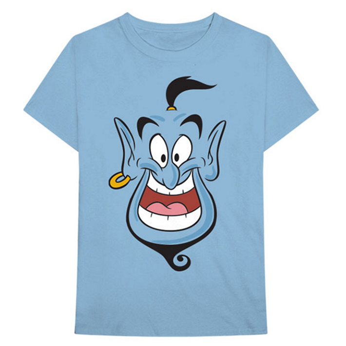 Disney Aladdin 'Genie' (Blue) T-Shirt Front