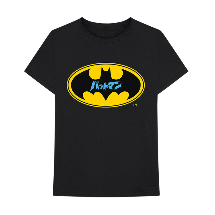 Batman 'Japanese Logo' (Black) T-Shirt