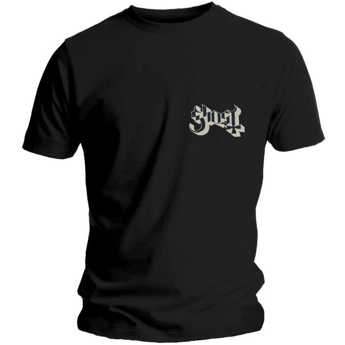 Ghost 'Pocket Logo' (Black) T-Shirt