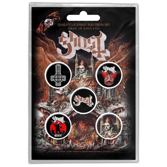 Ghost 'Prequelle' Button Badge Pack