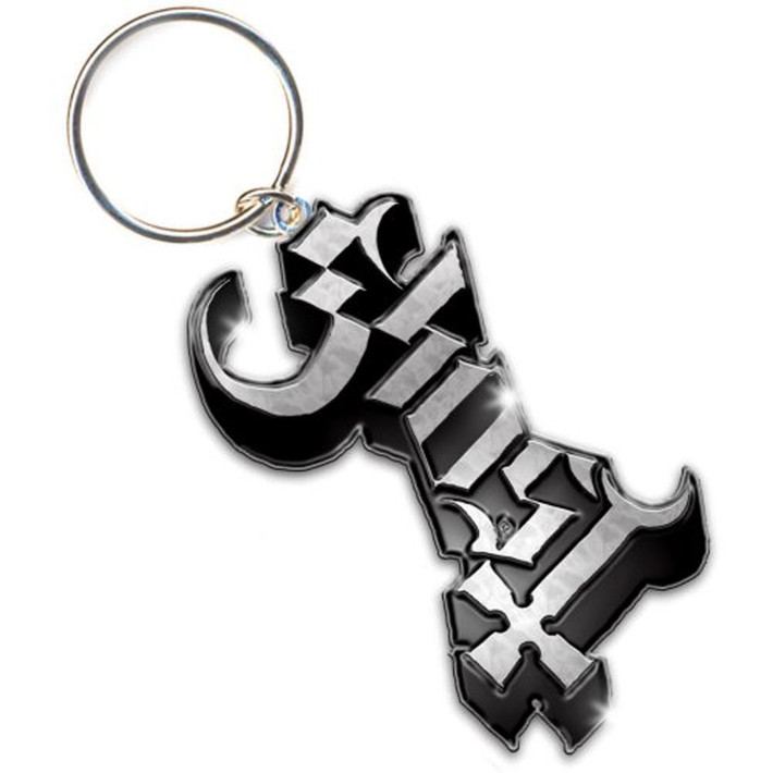 Ghost 'Silver Logo' Keyring
