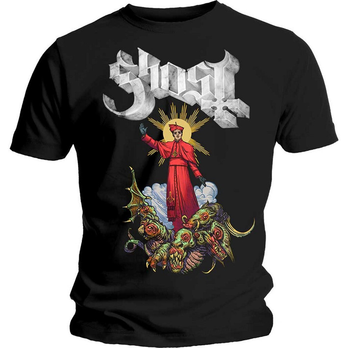 Ghost 'Plague Bringer' (Black) Kids T-Shirt