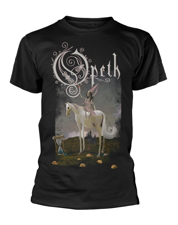 T-shirt Noir Opeth - Gildan Softstyle, Coton, Tailles S à 5XL - Neuf Sans étiquette