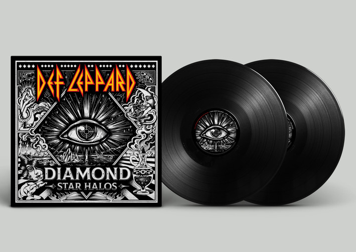 Def Leppard 'Diamond Star Halos' 2LP Black Vinyl